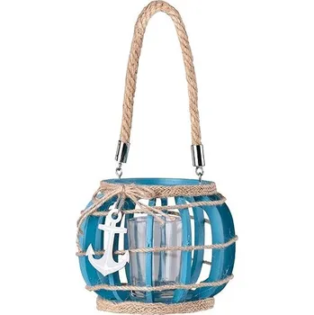 Svícen Z - TRADE Dřevěný svícen s kotvou 140 × 110 mm