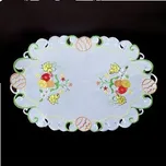 Velikonoční vyšívaný dekorační ozdobný ubrousek EASTER II. 30x45 cm Mybesthome