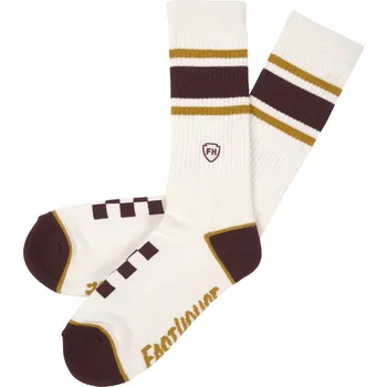 Fasthouse Venice Sock Cream Burgundy Velikost: 39-42