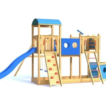 Dětské hřiště Česká Manufaktura Captain smrk / borovice, zelená | cena za ks