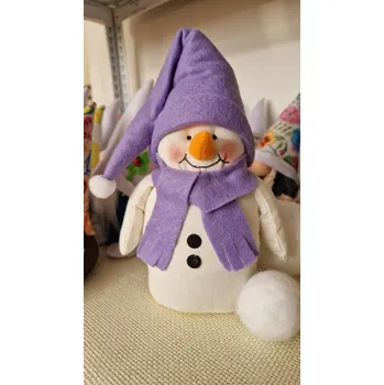 Vánoční dekorace Sněhuláček 01