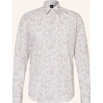 Pánská košile Boss Pánská Košile Joe Regular Fit, bílá / olivová, 46