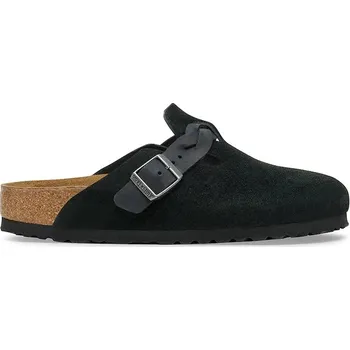 Dámská obuv Semišové pantofle Birkenstock Boston Braided 1030497 černá 99X, EUR 37