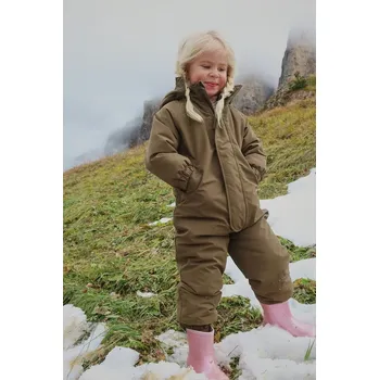 Kojenecký overall Dětský overal Konges Sløjd AWARD SNOWSUIT SOLID GRS KS103444.9BYA zelená 81X, vel. 98