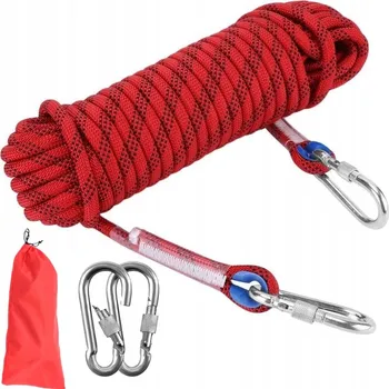 Lano LANO ŠŇŮRA HOROLEZECKÉ LANO 30M 12MM KOTVÍCÍ JISTÍCÍ HOROLEZECKÉ