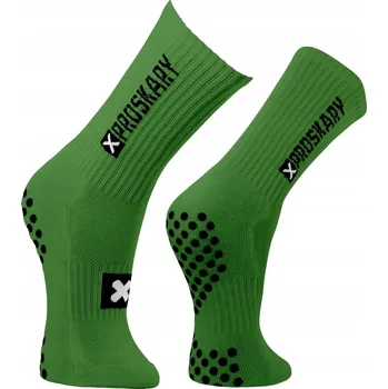 Pánské ponožky Zelené Fotbalové štulpny Proskary vel. 41-46