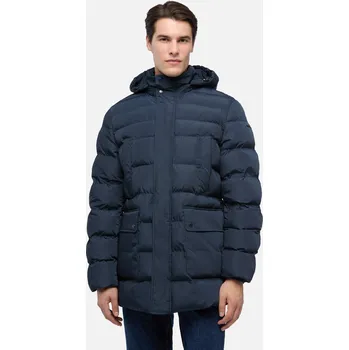 Pánská parka Tmavě modrá pánská parka Geox Leitan GEOX modrá 3473081