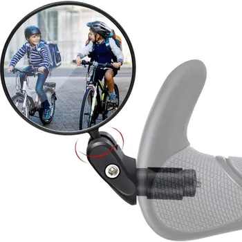 Horské kolo Zpětné nastavitelné zrcátko na kolo 360° - Černé