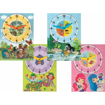 Hodiny školní hodiny Akim papírové A4 AKIM