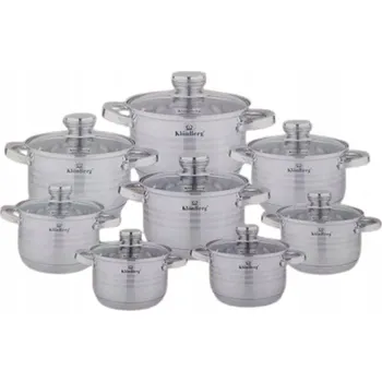 Hrnec Sada hrnců 16 ks na indukci a plyn