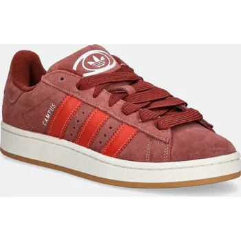 Dámská obuv Semišové tenisky adidas Originals Campus 00s, 44 2/3, burgundské, 83X