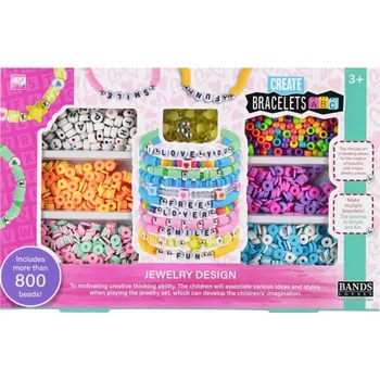 Dětské navlékací korálky KORÁLKY K NAVLÉKÁNÍ 22X14X3 MM WB 72 144