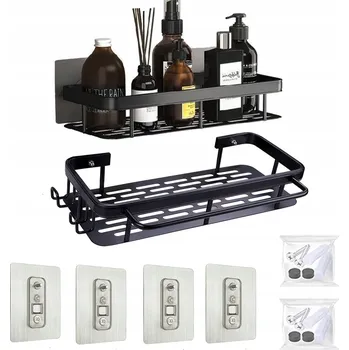 Drátěná police KOUPELNOVÁ POLIČKA DO SPRCHY Samolepicí 2 KS