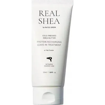 Vlasová regenerace Rated Green Real Shea Proteinová regenerační kúra na vlasy 50 ml