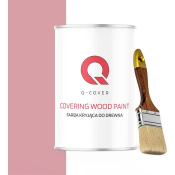 barva a nátěr na dřevo BARVA NA DŘEVO DVEŘE RENOVACE MDF RAL 3015 SVĚTLE RŮŽOVÁ LESKLÁ 1L