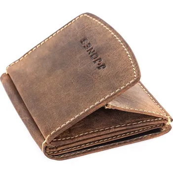 Peněženka J. JONES Kožená peněženka hnědá 5492