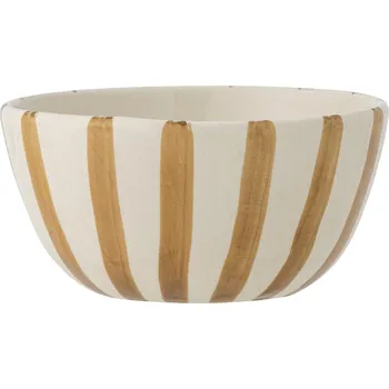 Bloomingville Keramická miska Begonia Brown 500 ml