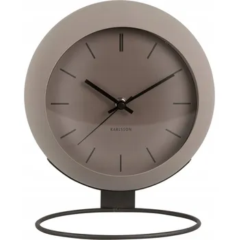 Hodiny Stolní hodiny NIRVANA, tmavě šedé