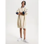 Tommy Hilfiger dámské béžové pletené šaty