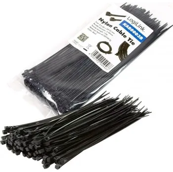 Organizace kabelů Logilink 0.2m černý