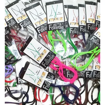 Náhrdelník Foxette Podprsenkový Náhrdelník Zlacené Nerezové Korálky - Tmavě Modrá JF_0331