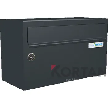 Poštovní schránka Poštovní schránka B-217 - na stěnu - lakovaná RAL 9005 - černá