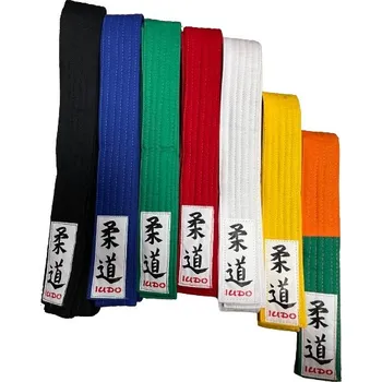 Pásek na kimono PÁSEK IPPON JUDO OBI Barva: Oranžová, Velikost: 260