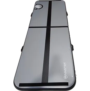 Žíněnka Airtrack MASTER nafukovací žíněnka 300 x 100 x 10 cm - antracit - černá