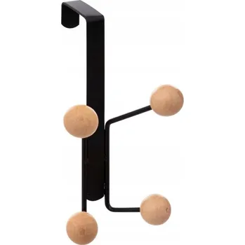 Věšák 5five Simply Smart kovový Šatní ramínko , černý