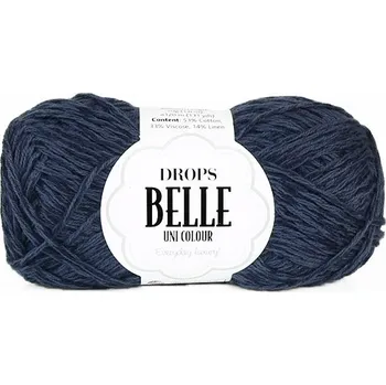 Volný čas Příze DROPS Belle 20 - námořnická modrá