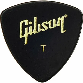 Trsátko Gibson Wedge Pick Black Thin Trsátko