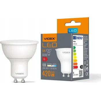 Žárovka LED ŽÁROVKA CCD 175-250V GU10 5W 420LM NEUTRÁLNÍ BÍLÁ