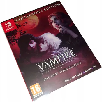 Hra pro Nintendo Switch Vampire the Masquerade Coteries and Shadows of New York Collectors Edition (Nintendo Switch) Nintendo Switch – krabicová verze