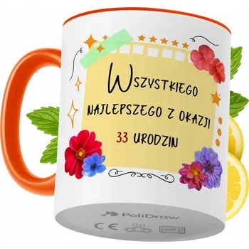 Hrnek Polidraw Hrnek Polidraw Narozeniny15 keramika 330 ml