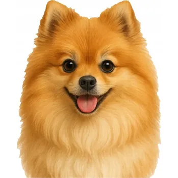 Samolepicí dekorace na vozidlo NÁLEPKA na Auto | ŠPIC TRPASLIČÍ POMERANIAN PES LÁSKA UMĚNÍ