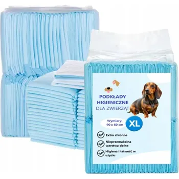 toaleta pro psa Hygienické podložky pro psy XL, hypoalergenní, 100 ks