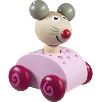 Dětské zboží Pískací zvířátka na kolečkách Detoa: Myška