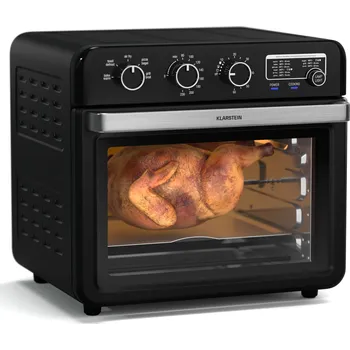 fritéza Klarstein AirGlaze 2000W 34L Horkovzdušná Mini Trouba Černá (10046474)