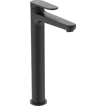 Vodovodní baterie Ideal Standard Cerafine Nuovo - Umyvadlová baterie s výpustí ClickClack, BlueStart, hedvábná černá BD966XG