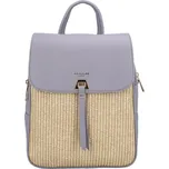 Dámský módní batoh bledě fialový - David Jones Floukey fialová