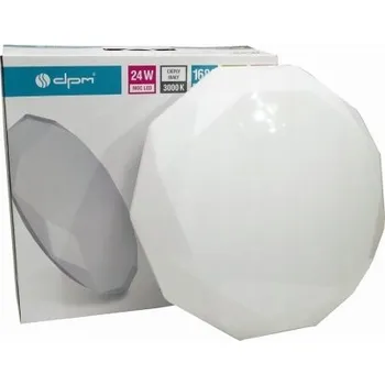 Stropní Svítidlo Diamond & Star 24W 1680lm 3000K IP20 DPM bílý
