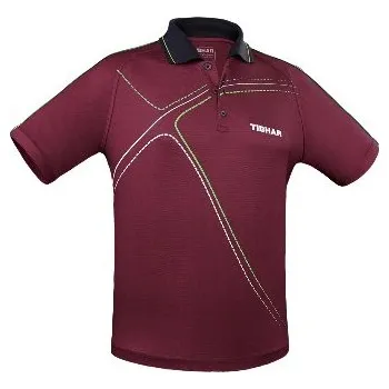 Pánská móda TIBHAR - Metro Cotton Barva: Vínová, Velikost: S