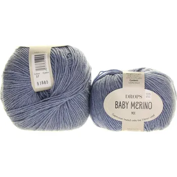 Příze Drops Baby Merino 37 světlá jeans