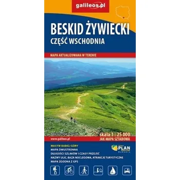 Cestování Mapa sztabowa - Beskid Żywiecki- wschód 1:25 000 - Praca zbiorowa