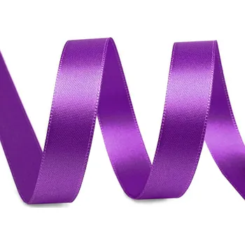 Stuha Atlasová stuha oboulící šíře 15 mm Varianta: 510 fialová, Balení: 20 m