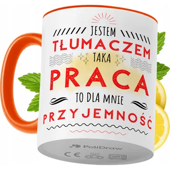 Hrnek Polidraw Hrnek Polidraw pro překladatele, keramika, 330 ml