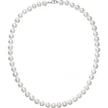 Perlový náhrdelník z pravých říčních perel se zapínáním z bílého 14 karátového zlata 822003.1