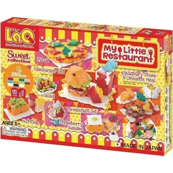 ostatní stavebnice Stavebnice LaQ Sweet Collection My Little Restaurant 260 Stavebnice .