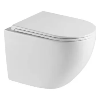 Klozet Ostatní BASIC PRO závěsné WC, se SoftClose sedátkem, Tornado Flush splachování