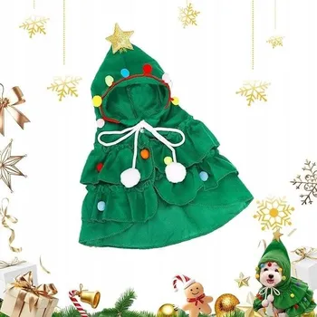 Obleček pro psa Obleček Pláštěnka Kostým převlek pro psa kočku Vánoční pro 2-5 kg